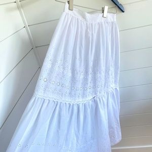 Cottagecore skirt // Vintage